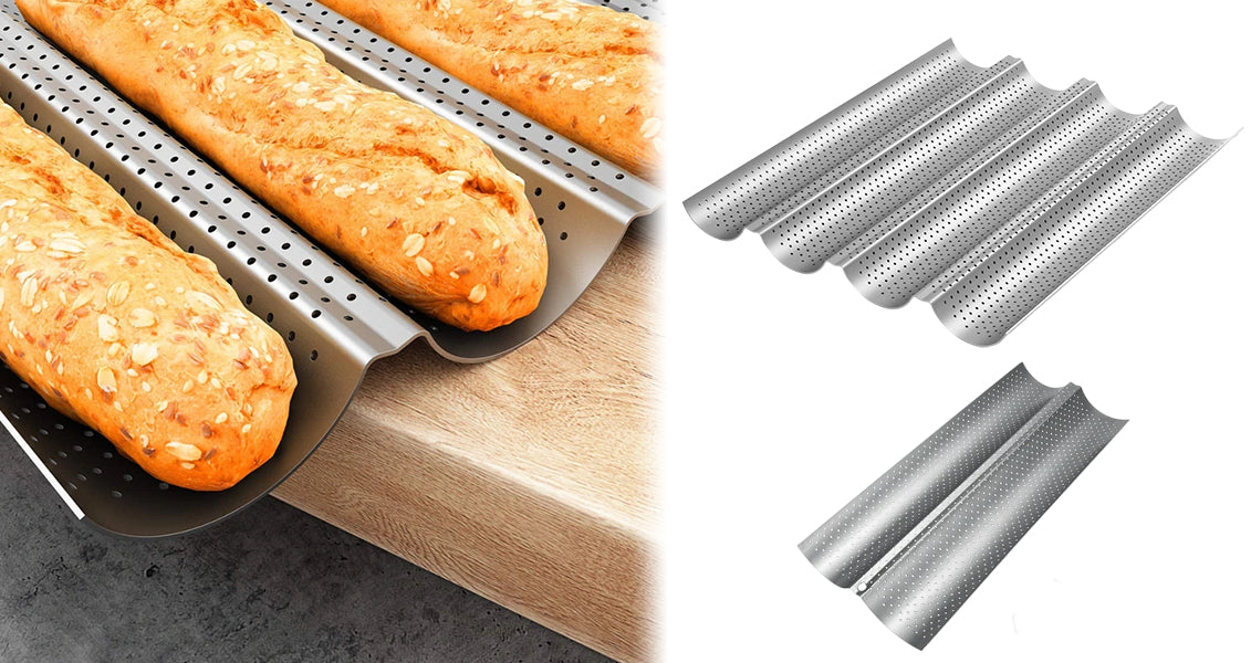 Slip-Let Baguette Bageform til Franskbrød