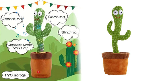 Cactus Chatter: Dans, Synger, Efterligner Legetøj Til Baby Drenge Og Piger!