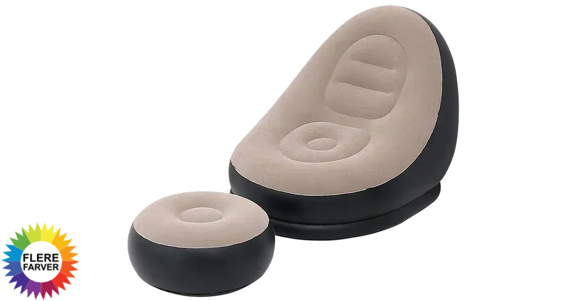 Oppustelig og Sammenklappelig Sovesofa
