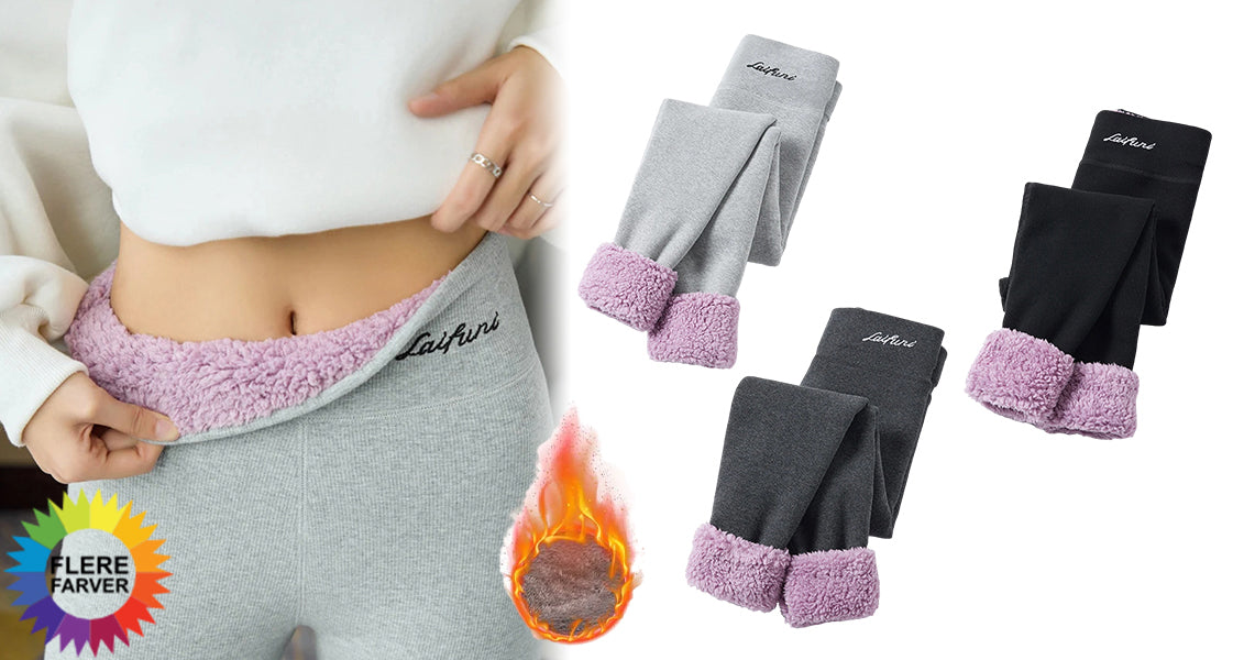 Varme Højtaljede Leggings til Kvinder