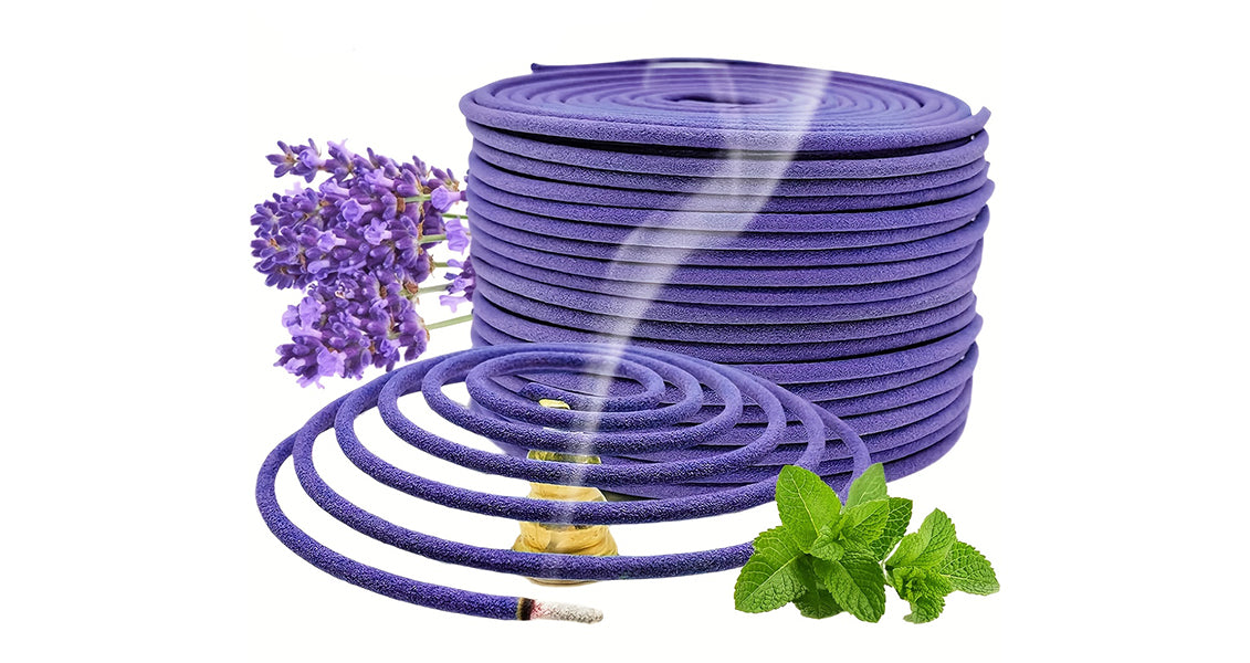 Langtidsholdbare Lavendel Aromaterapispiraler