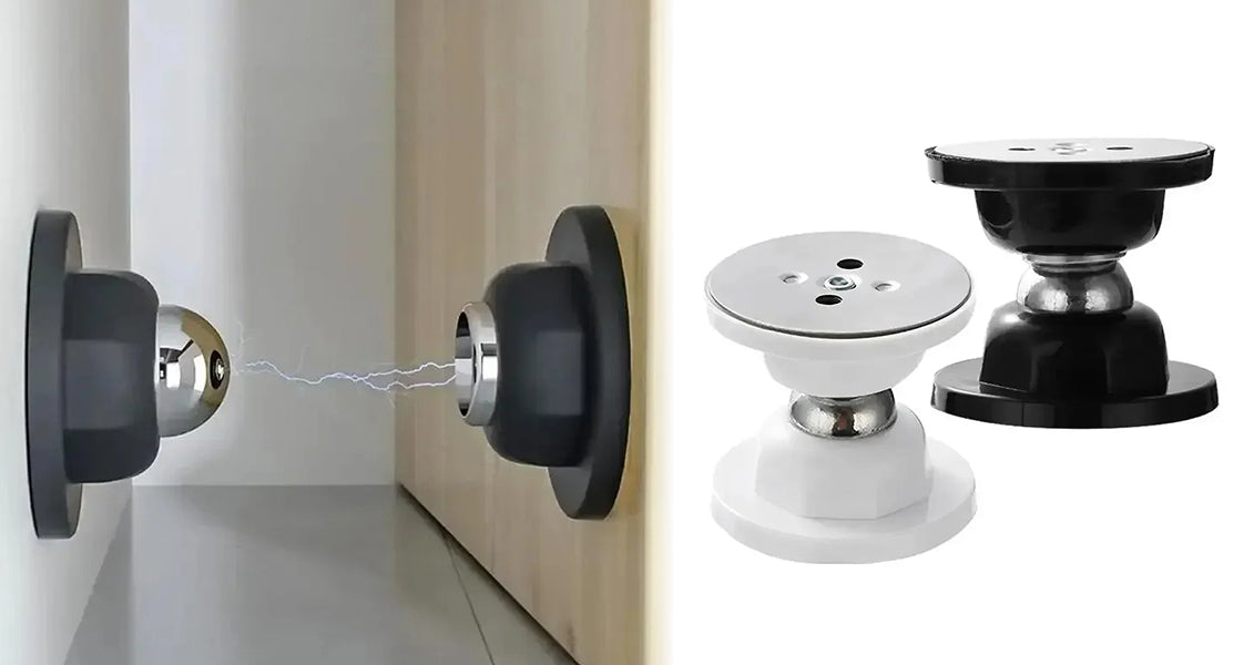 Stærk Magnetisk Dørstopper i Silikone