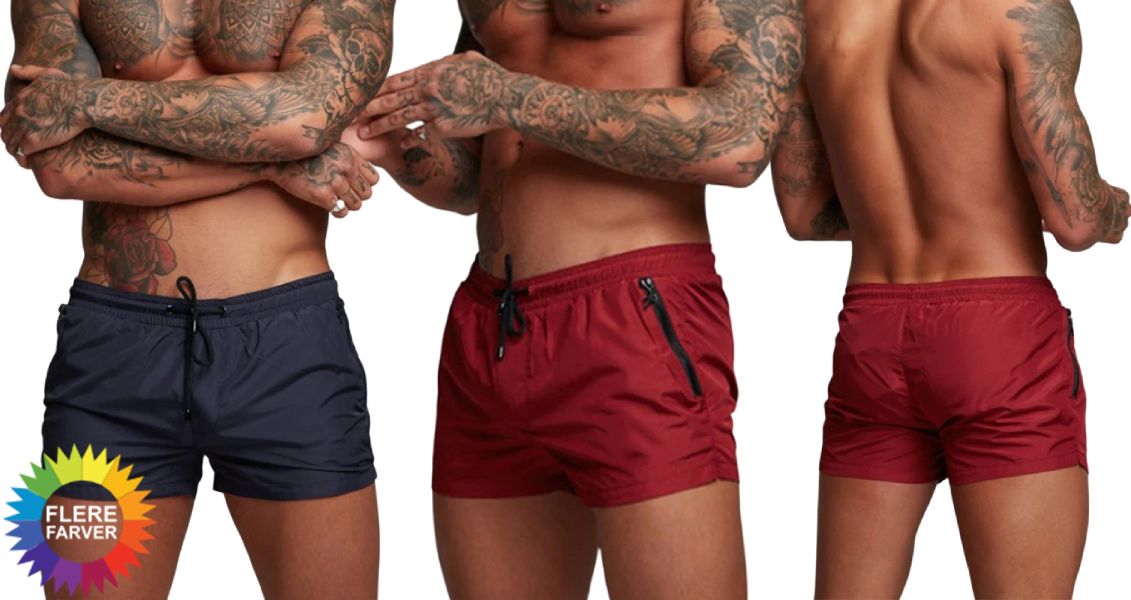 Svømmeshorts til Mænd med For og Lomme (XS-XL)
