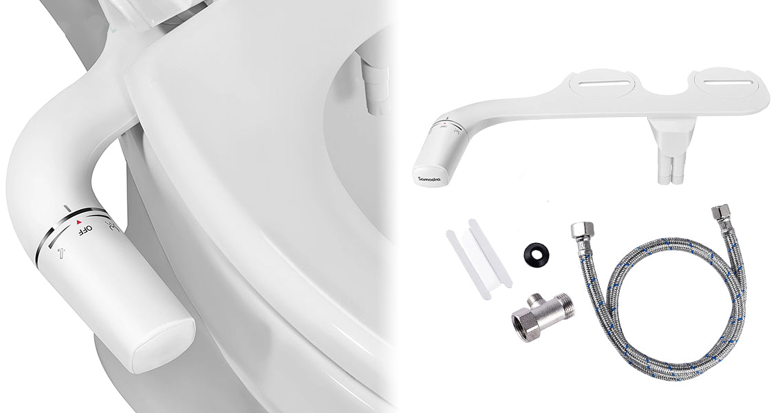 Ultraslankt Ikke-Elektrisk Bidet til Toiletsæde