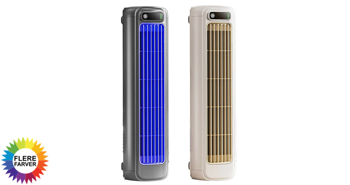 Bærbar Mini-tårn Klimaanlægsventilator