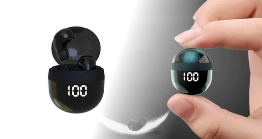 Invisible Mini Trådløse Høretelefoner med Mic Smart Touch