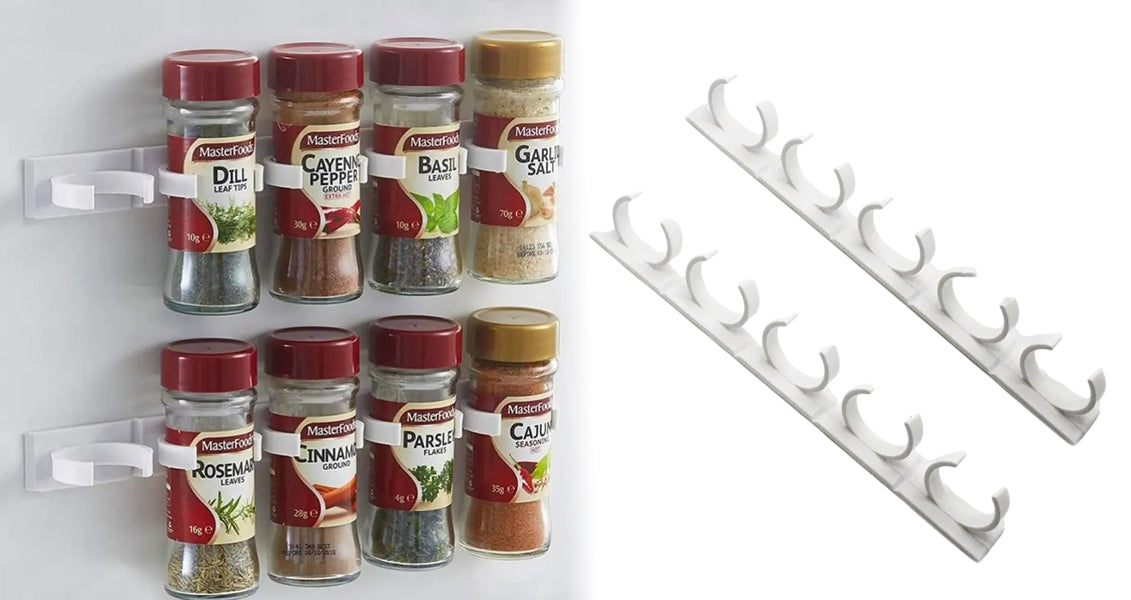 Vægmonteret Krydderihylde