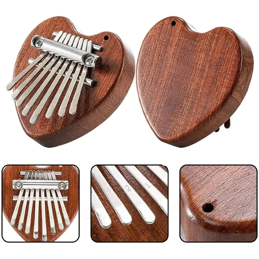 8 Key Kalimba Musikinstrument