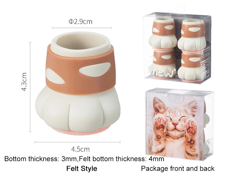 Silikone Stoleben Beskyttere – Kattepote Design