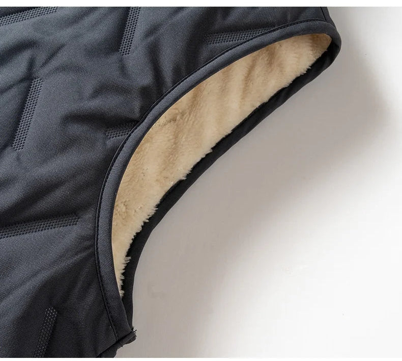Varm Bomuldsvest til Mænd
