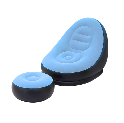 Oppustelig og Sammenklappelig Sovesofa