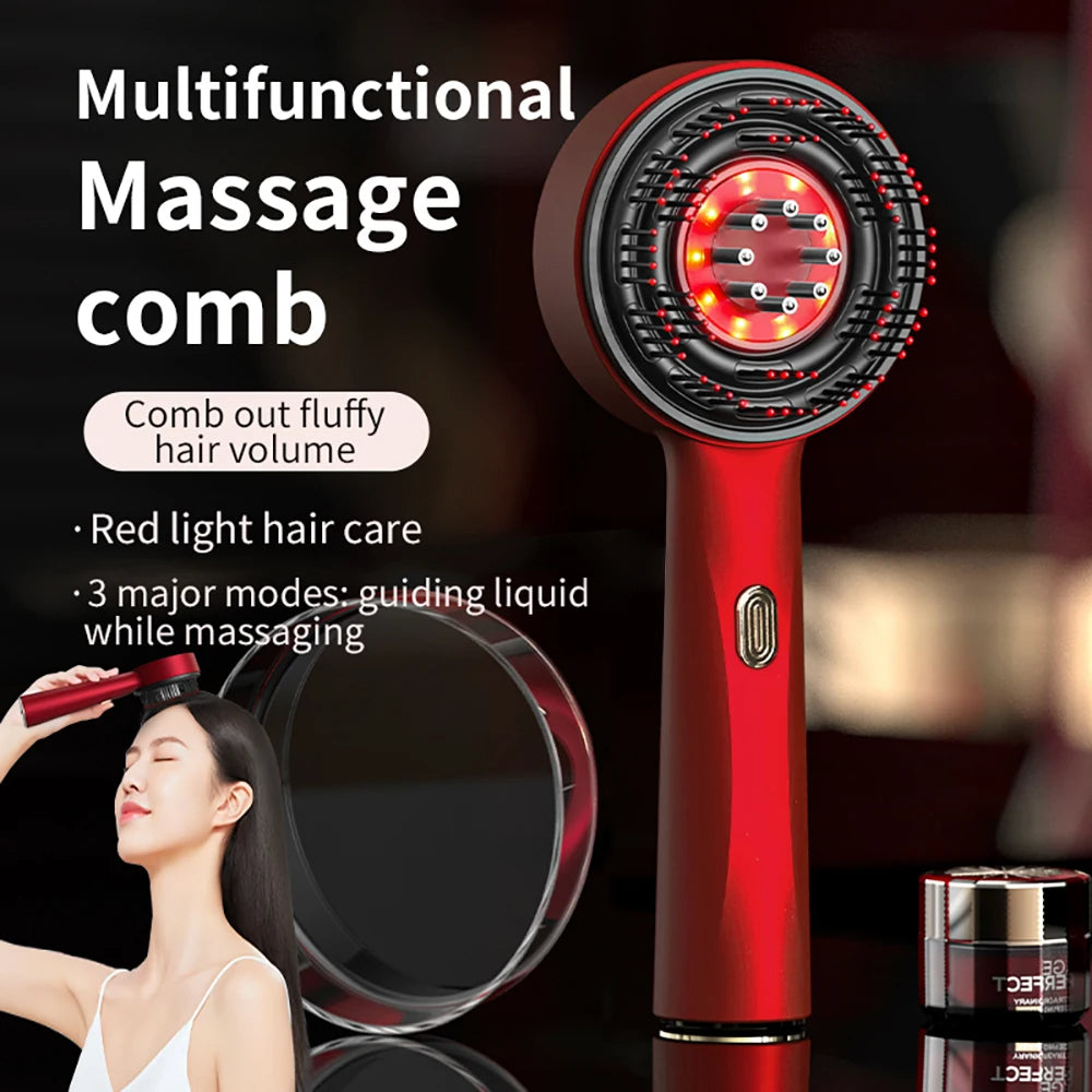 Elektrisk Hårvækst Massagekam