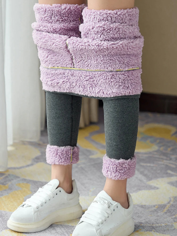 Varme Højtaljede Leggings til Kvinder