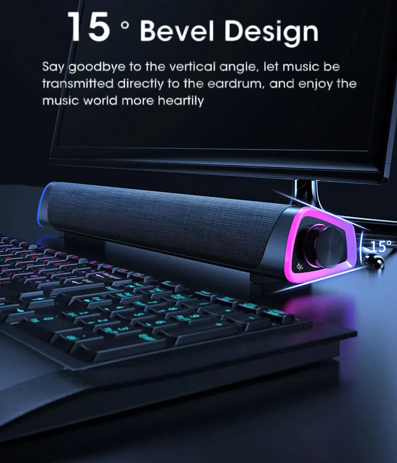 Bluetooth Soundbar med Subwoofer