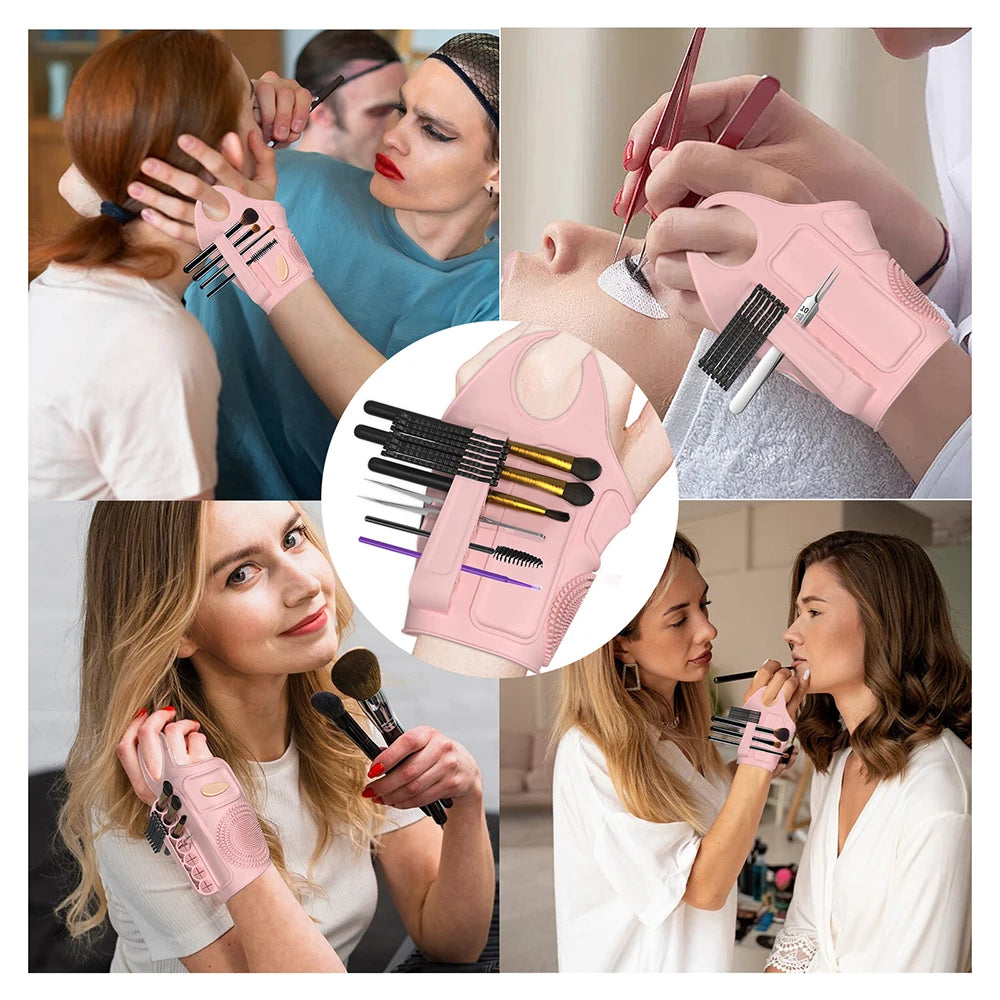Silikone Håndpad til Makeuppensler