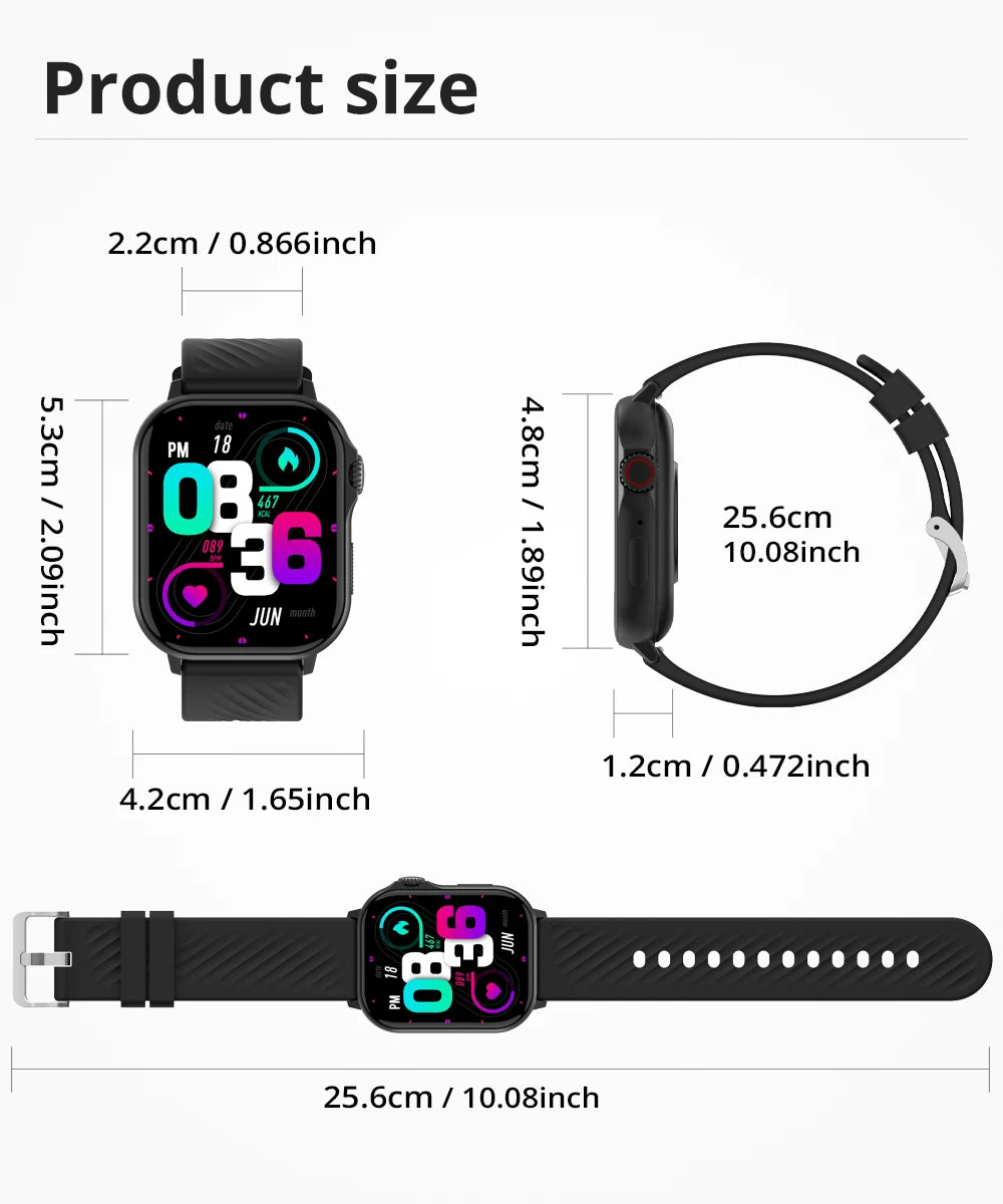 GPS Smartwatch med AMOLED-Skærm