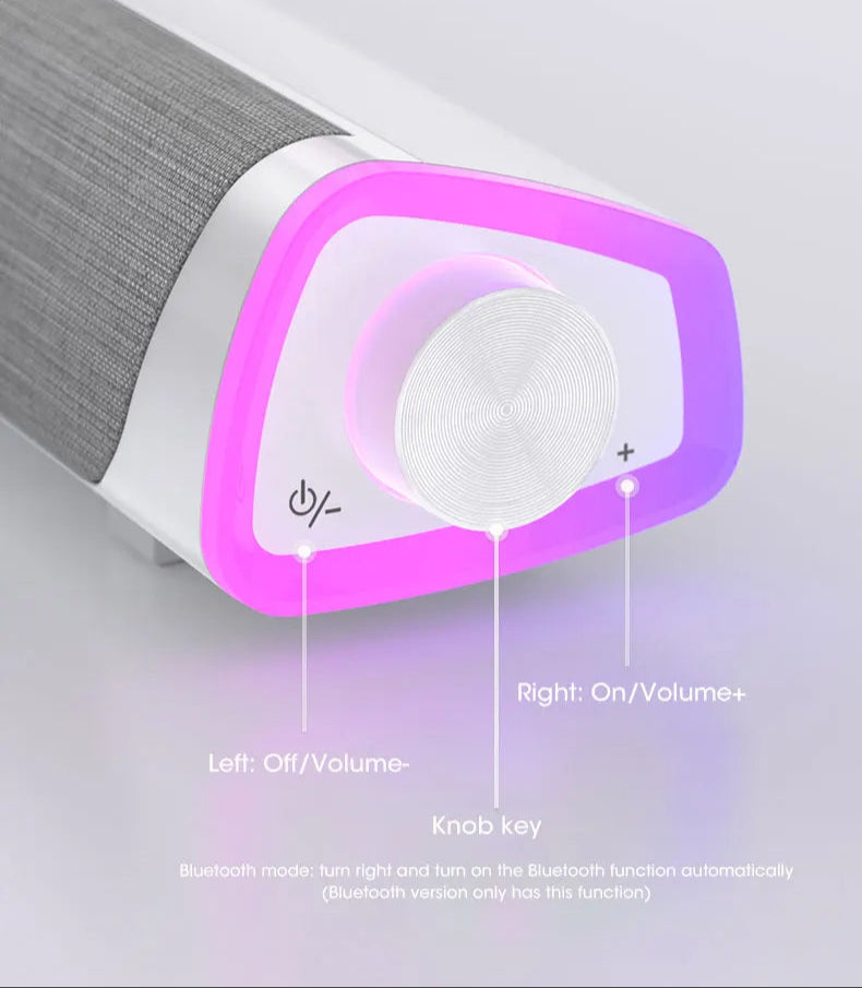Bluetooth Soundbar med Subwoofer