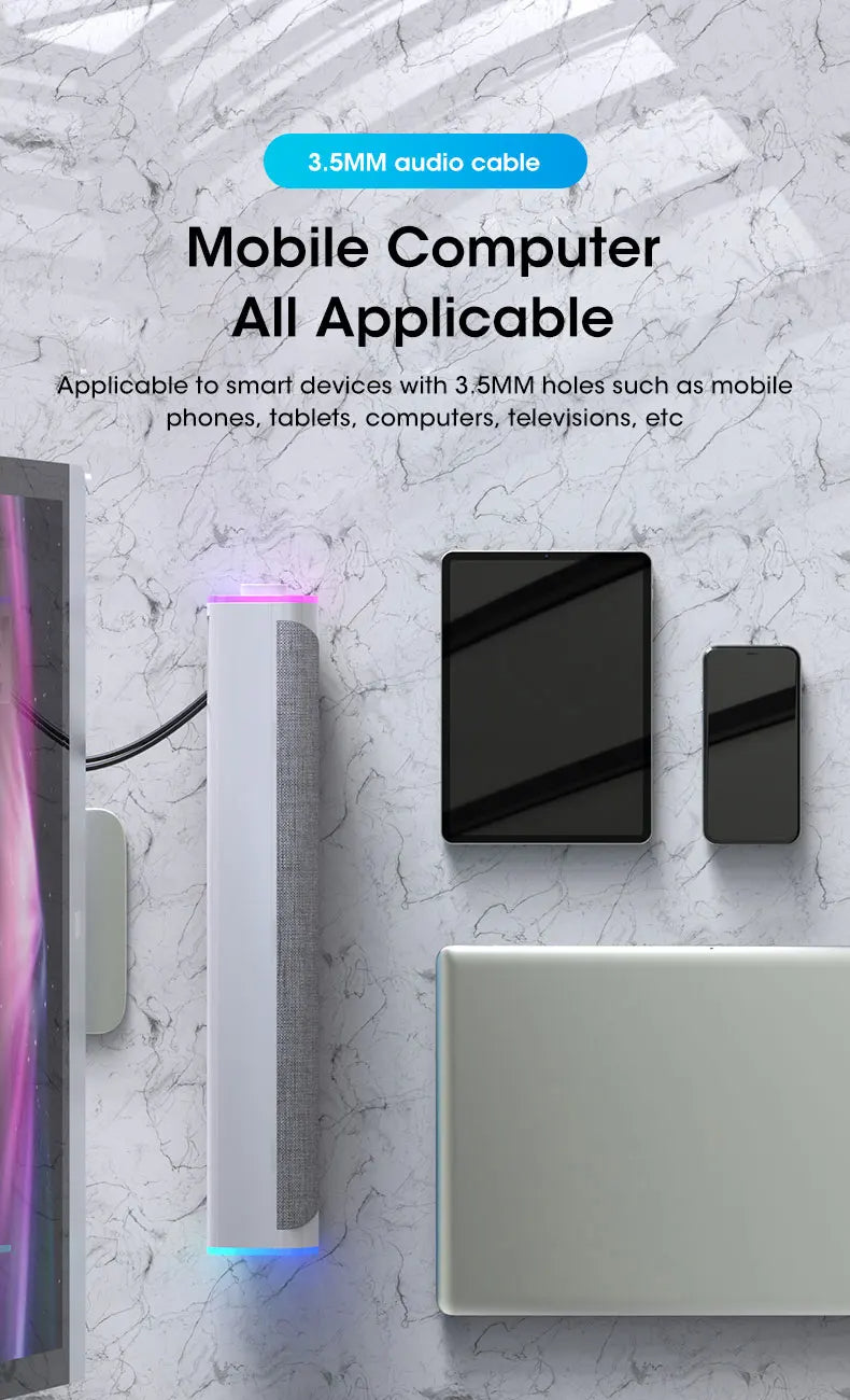 Bluetooth Soundbar med Subwoofer