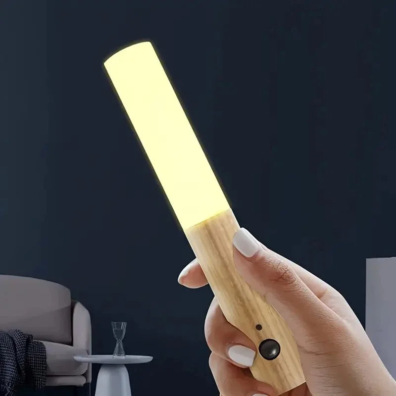 Genopladelig LED-Natlampe med Bevægelsessensor