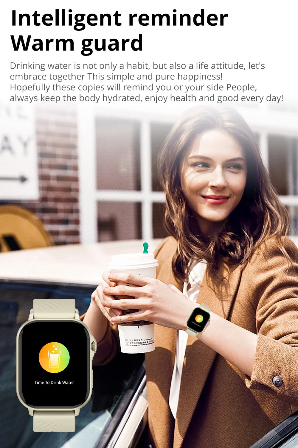 GPS Smartwatch med AMOLED-Skærm