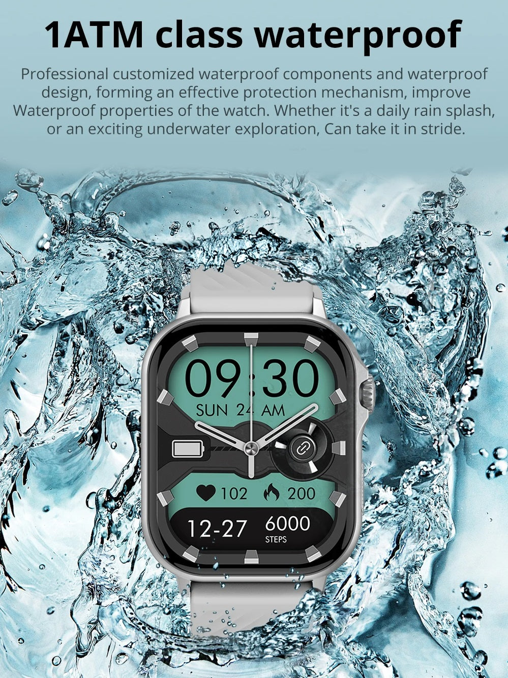 GPS Smartwatch med AMOLED-Skærm