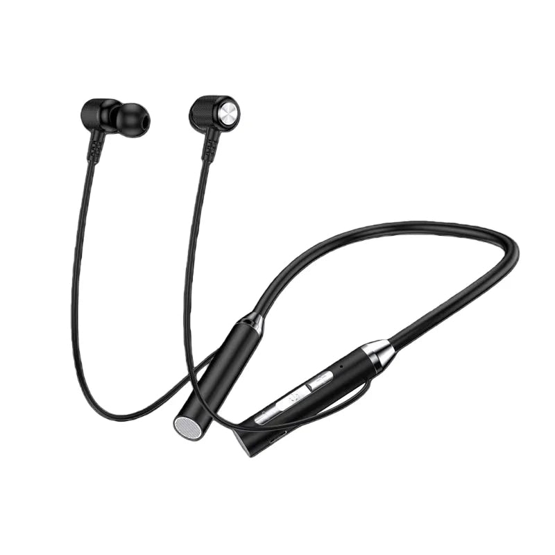 Trådløse Bluetooth Neckband-Hovedtelefoner med Mikrofon