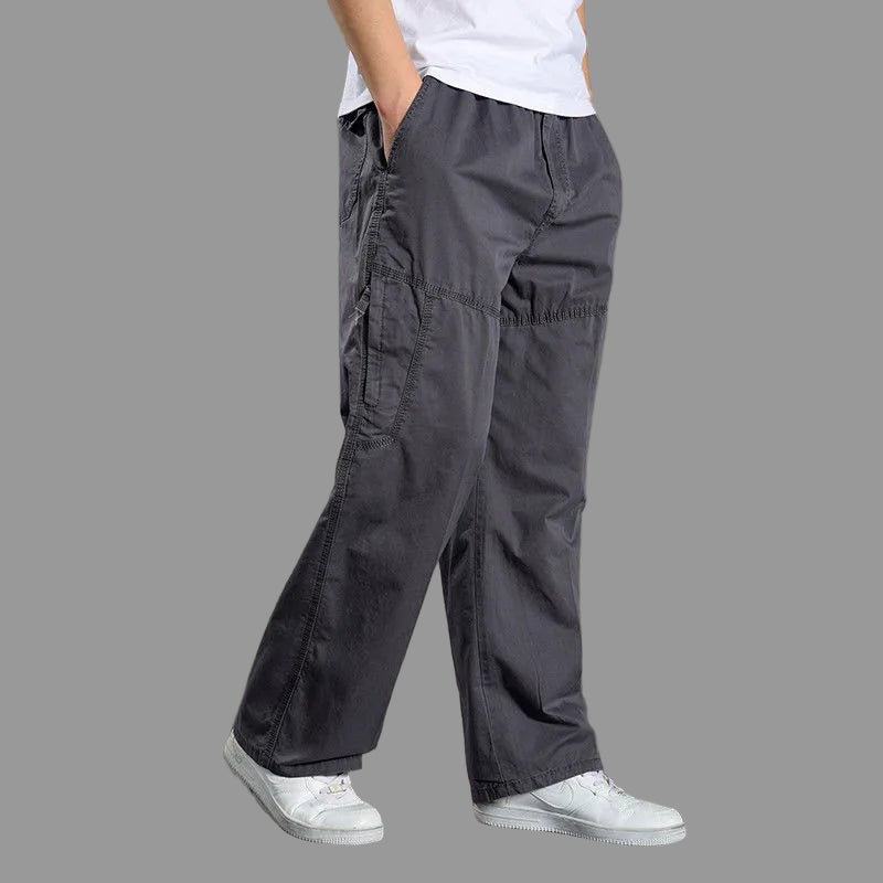 Herre Cargo Bukser i Store Størrelser (4XL-6XL)