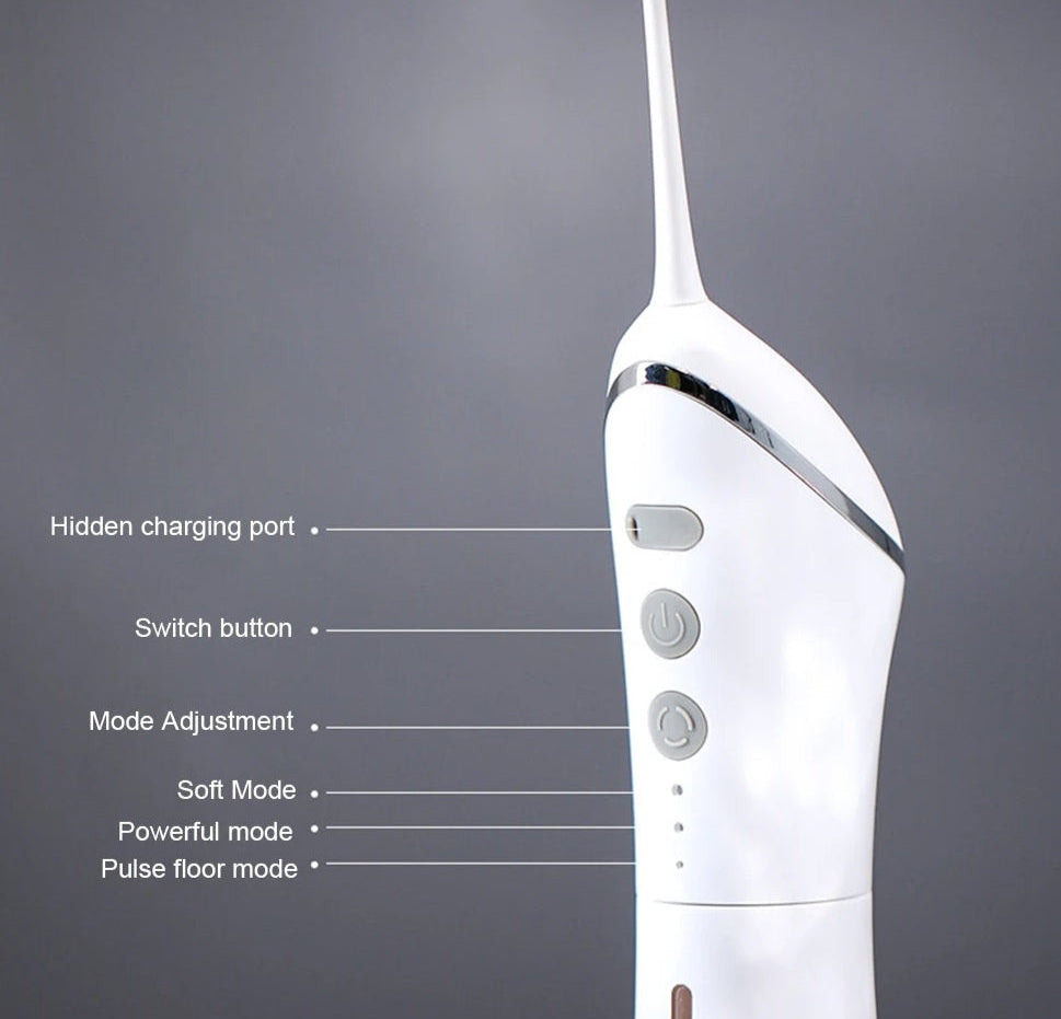 Genopladelig Bærbar Elektrisk Vandtandtråd