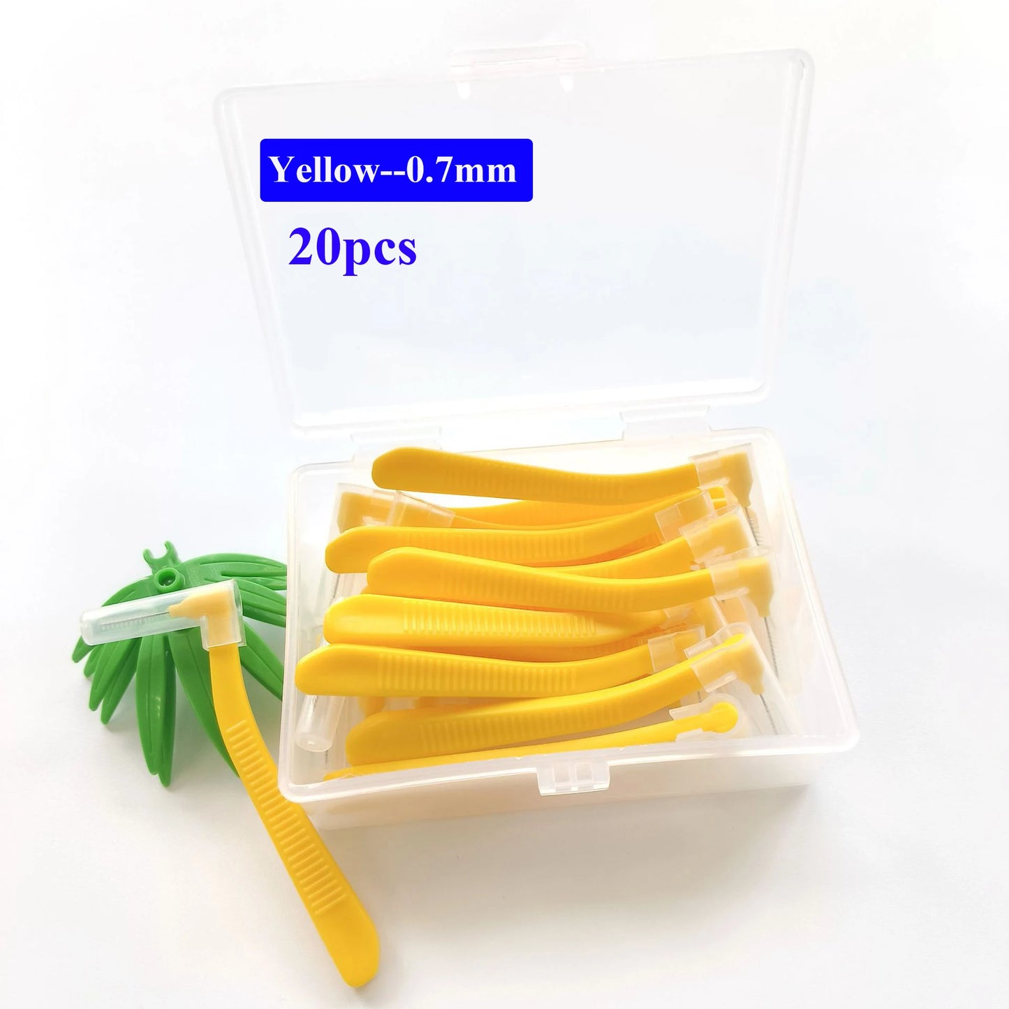 L-Form Interdentalbørster med Æske