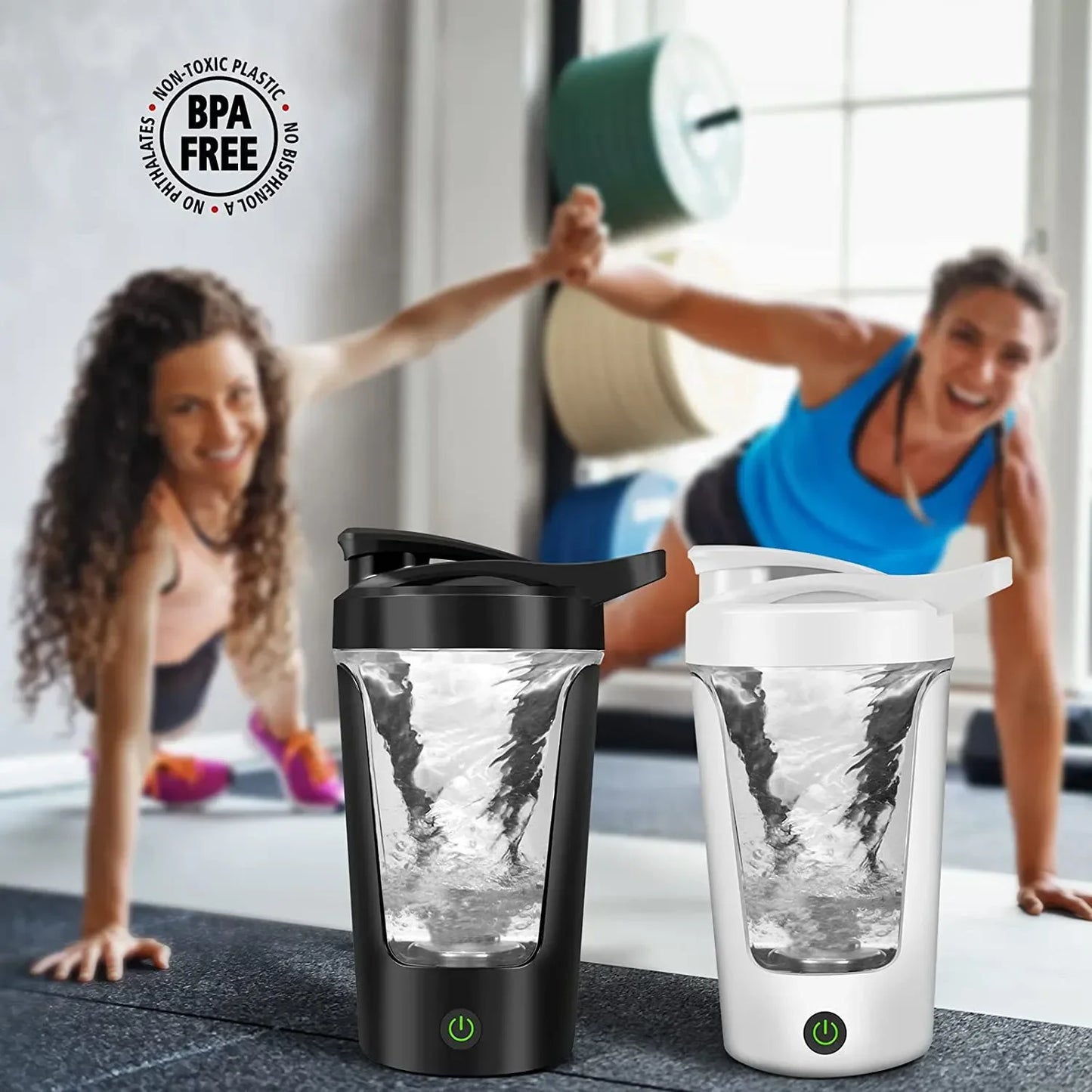 450ml Elektrisk Proteinshakerflaske – Bærbar Mixer