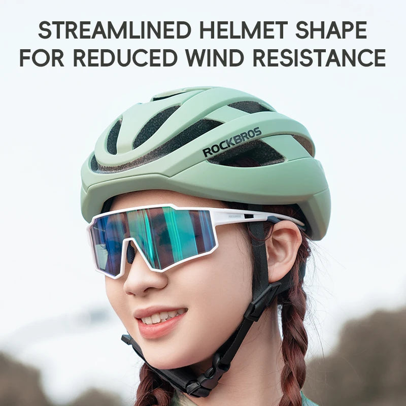 Strømlinet Aero Cykelhjelm Til Kvinder