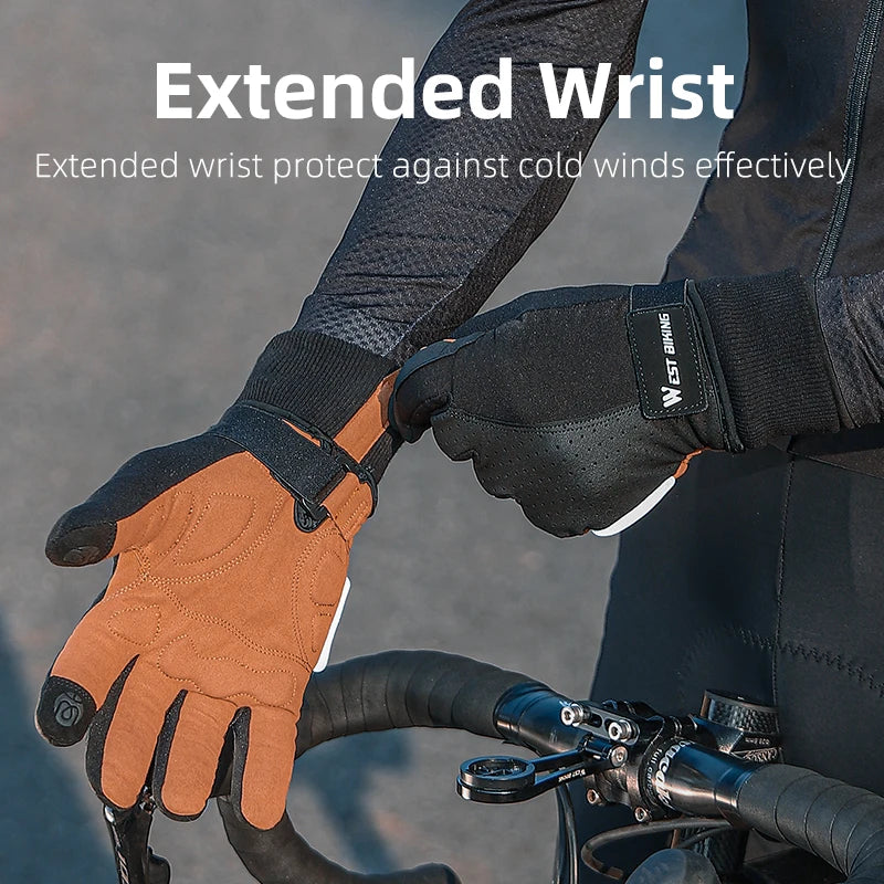 Varme Touchscreen Cykelhandsker