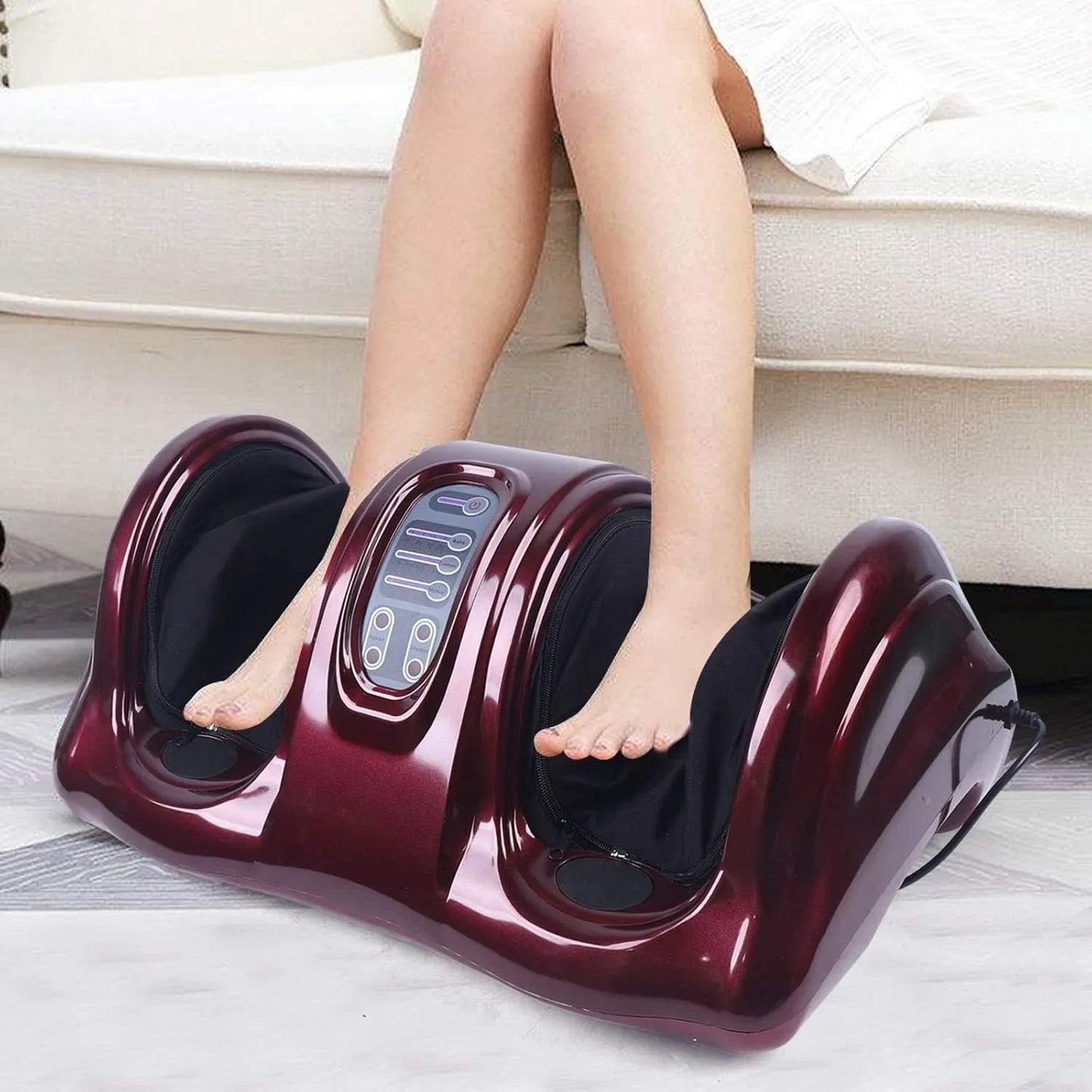 Shiatsu Fodmassager med Varme og Kompression