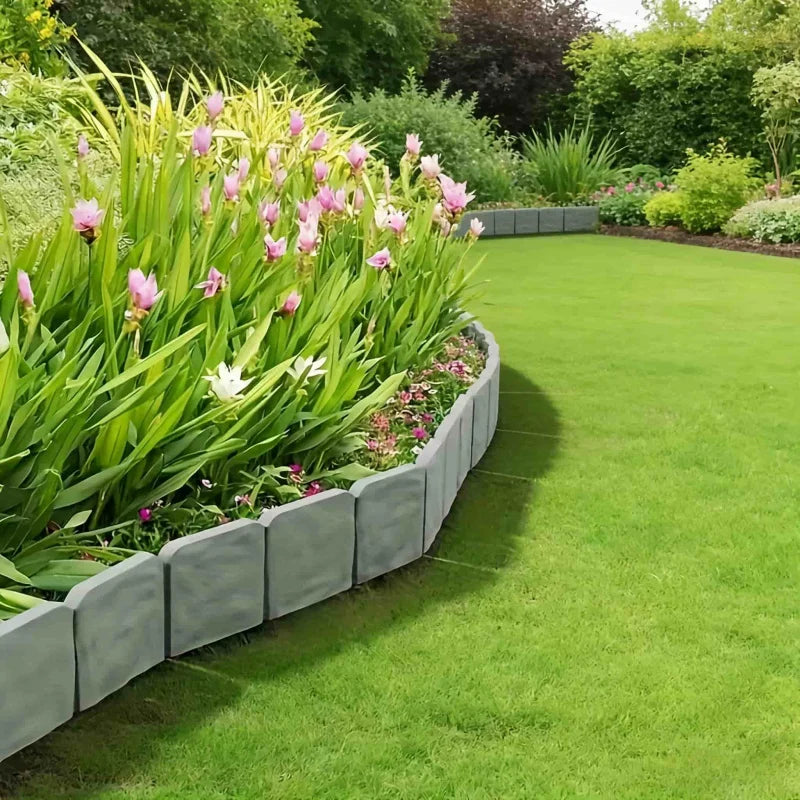 20-pak Plastikhavehegn i Stenlook til Blomsterbede
