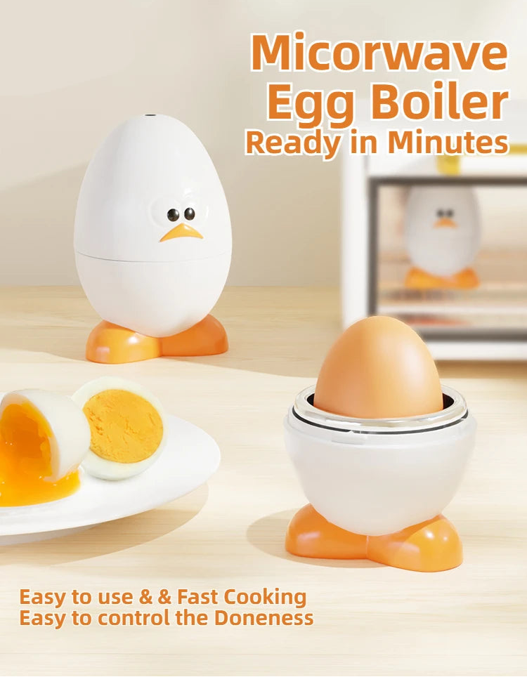 Mikrobølgeægkoger til Kyllinge- og Vagtelæg