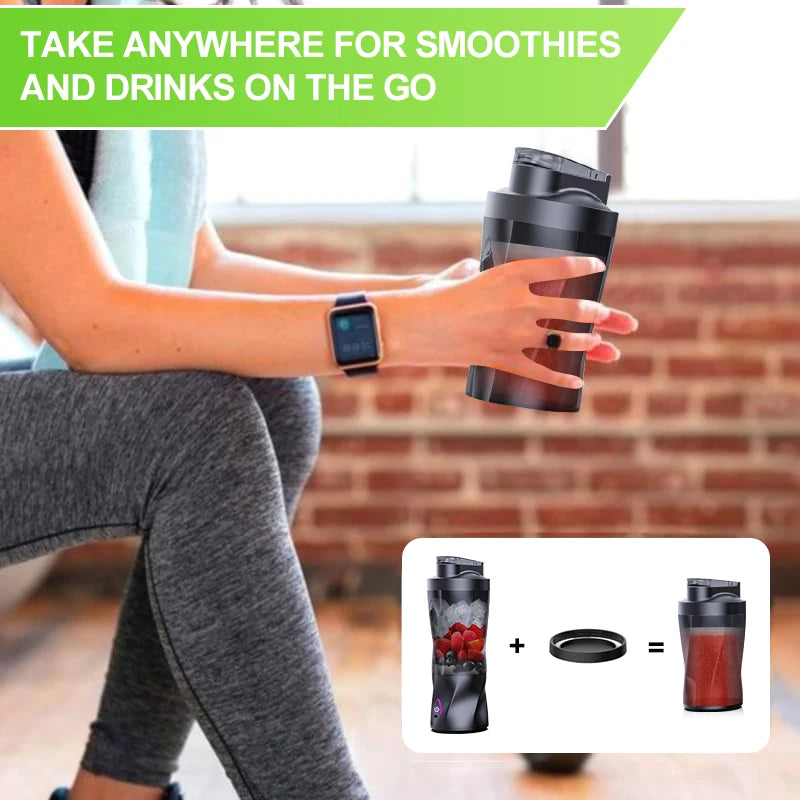 Bærbar Juicer til Smoothies og Shakes