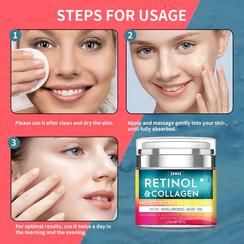 Fugtgivende Retinol Anti-Age Creme