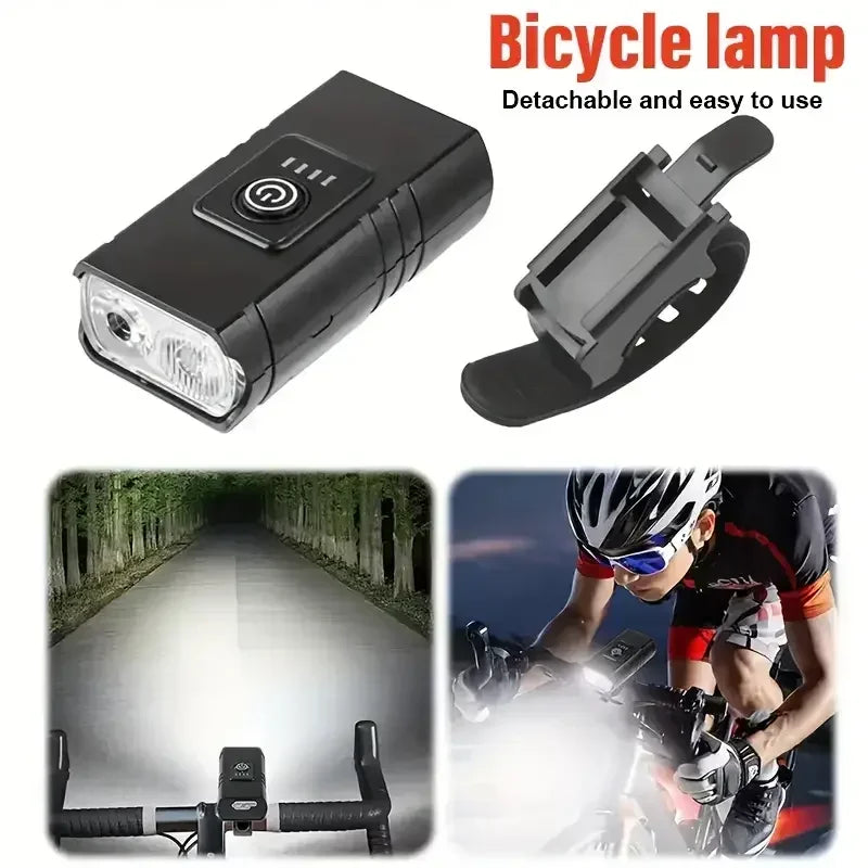 Type-C Genopladelig LED Cykellygte