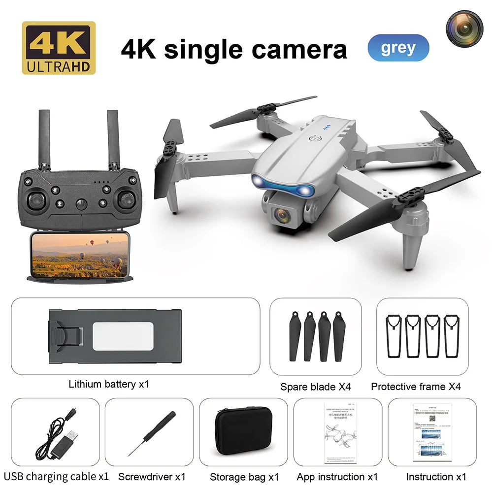 Drone med 4K Kamera - Den Perfekte Gave til Børn!