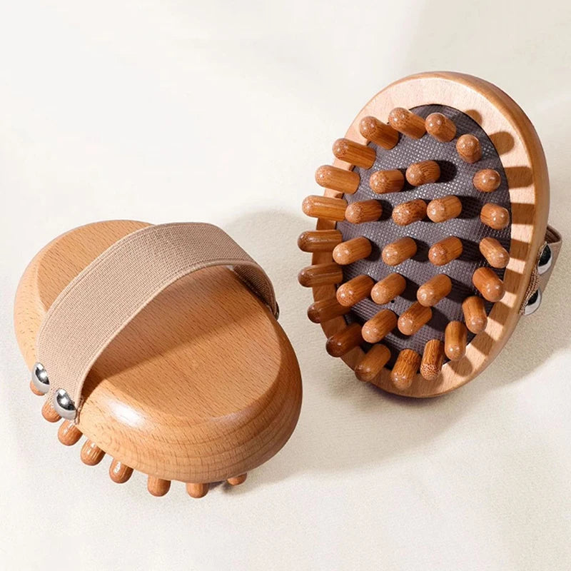 Træ Anti-Cellulite Kropsmassagebørste