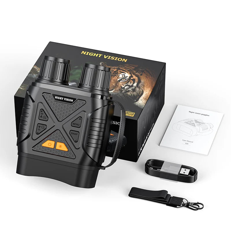 1080P Digital Nattekikkert 10x 800m med Stor Skærm