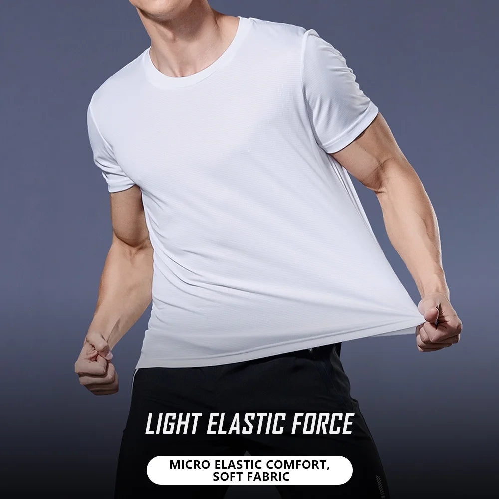 Herre Hurtigttørrende Sports-T-shirt