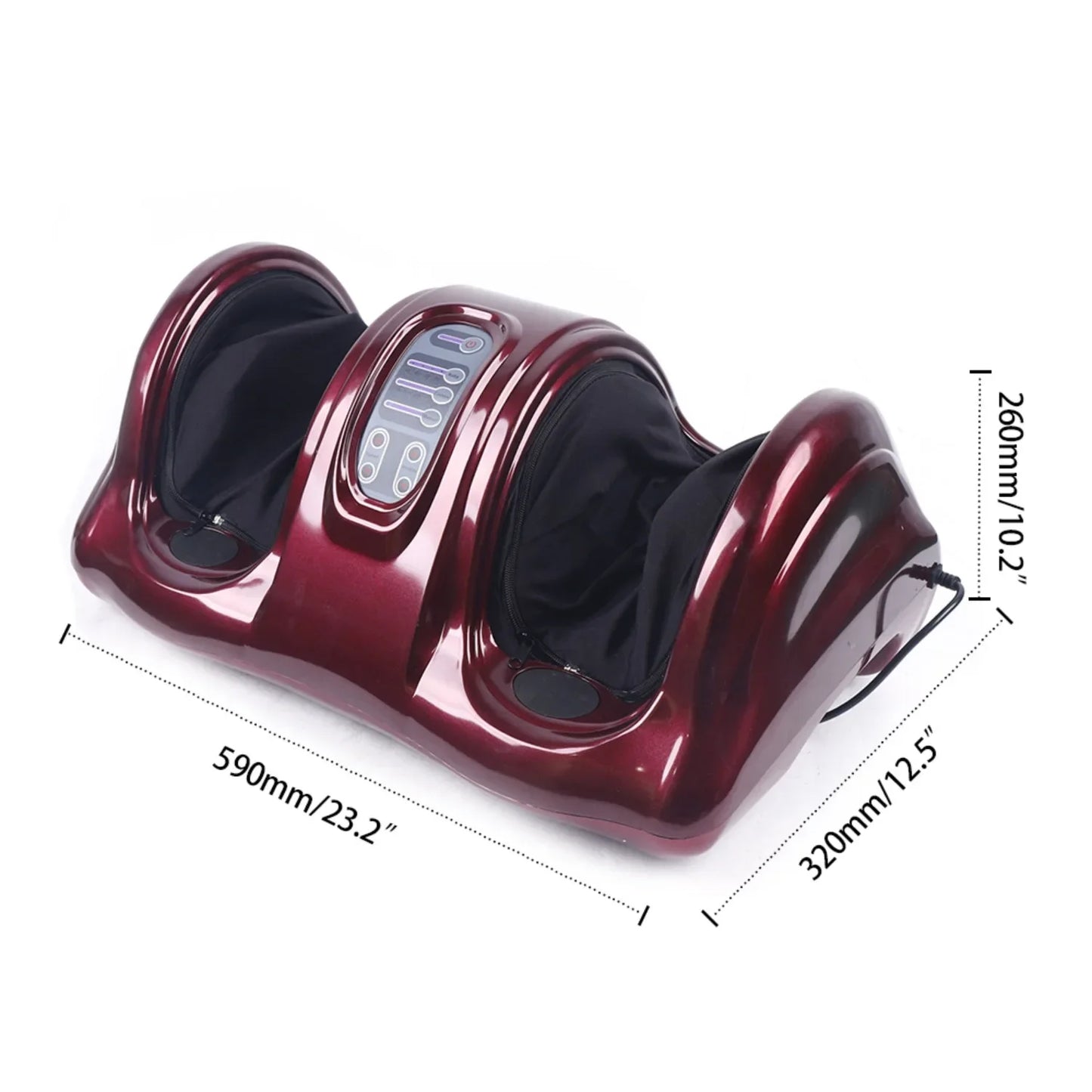 Shiatsu Fodmassager med Varme og Kompression