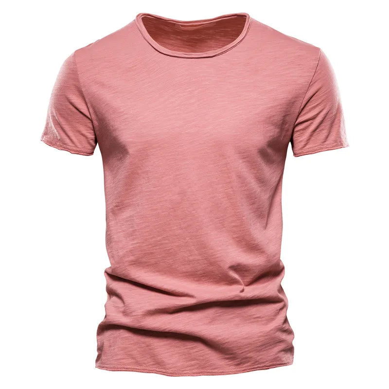 Blød og Let Herre T-Shirt til Sommer