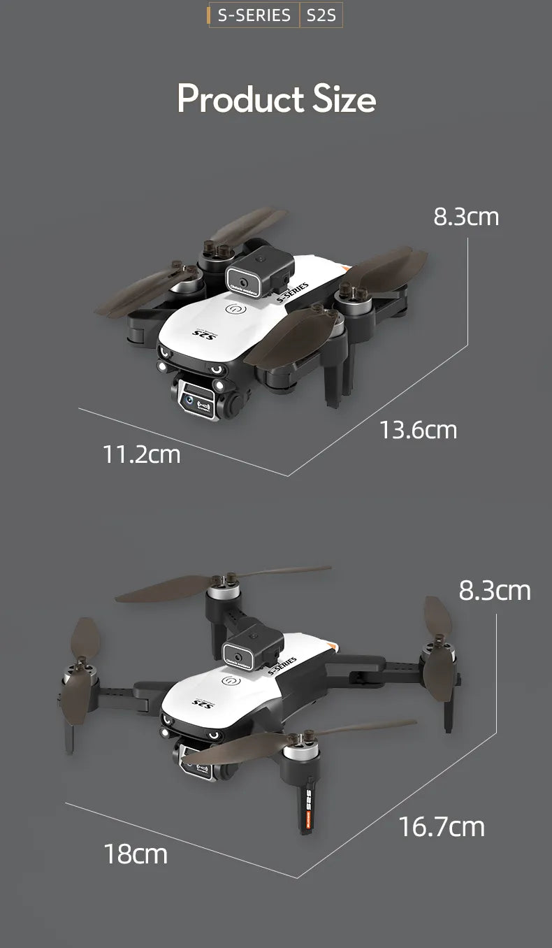 Mini Professionel Drone med 8K HD-Kamera