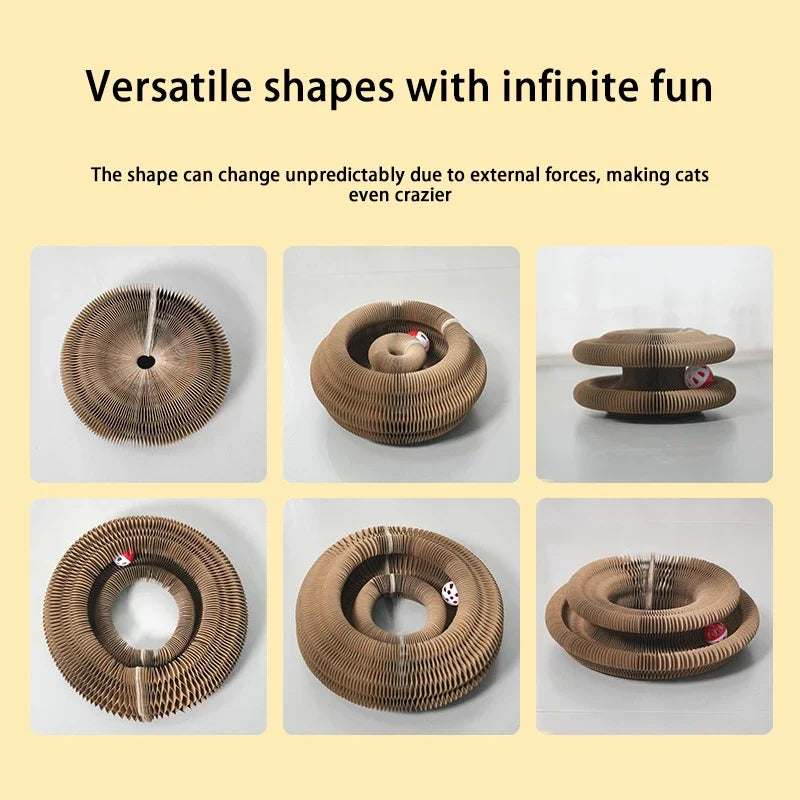 Kradsebræt til Katteklo med Bold