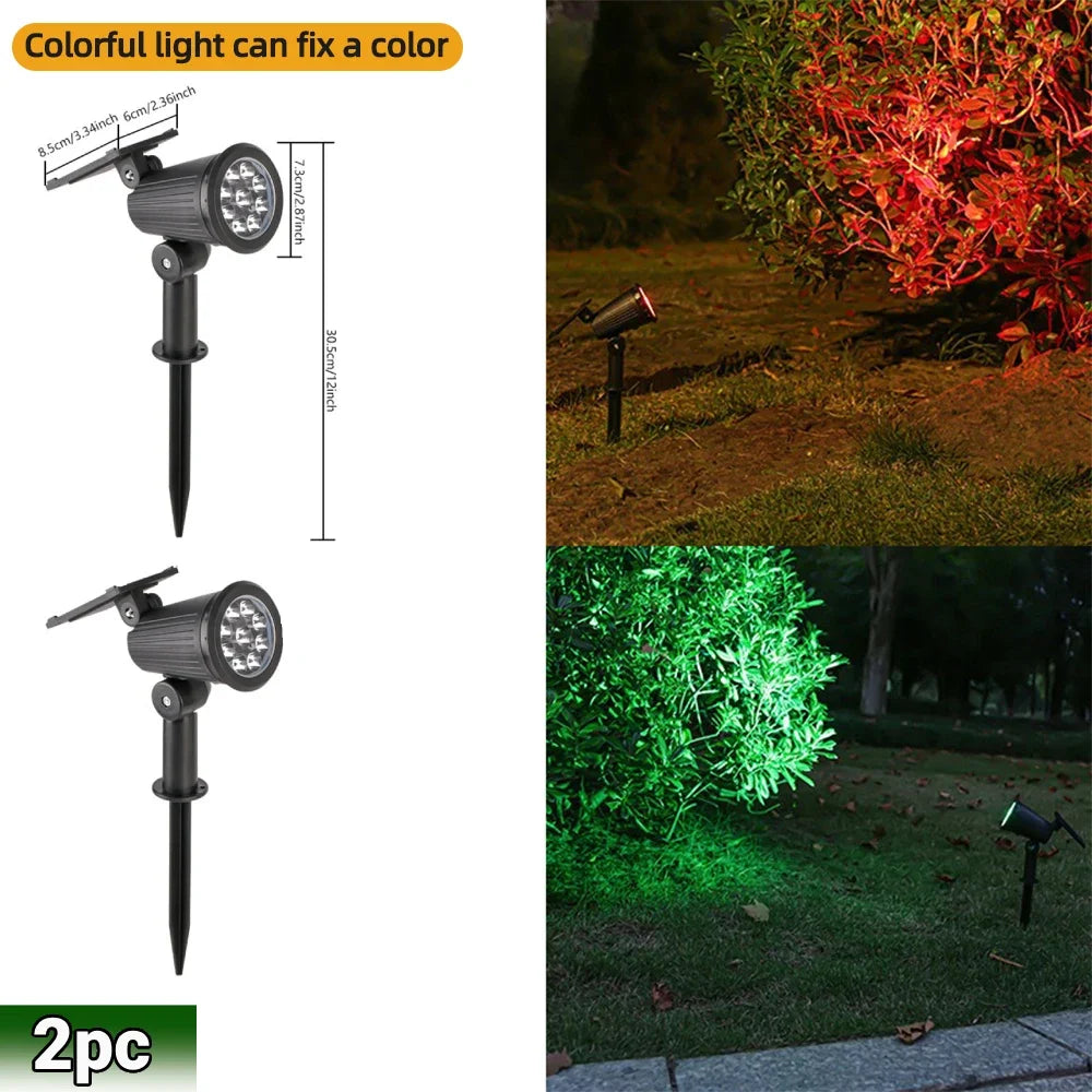 Vandtæt Udendørs Solspotlampe