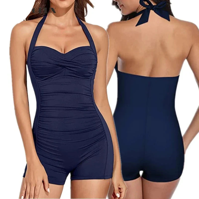2025 Halter One Piece Badedragt