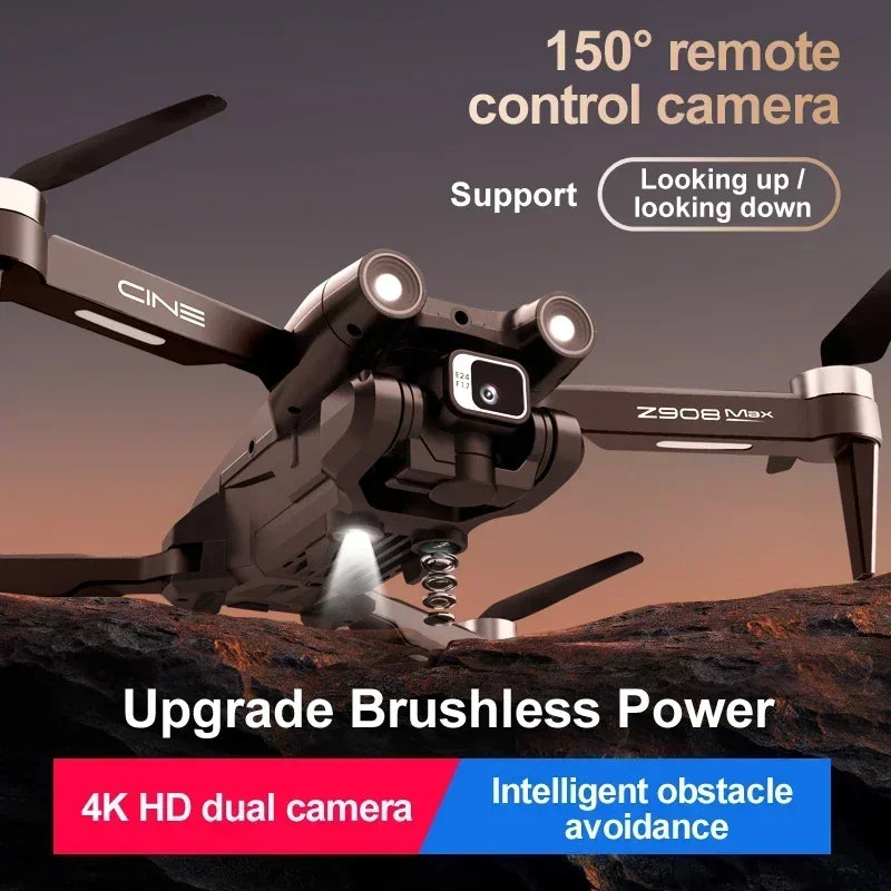 4K Drone med Obstacle Avoidance