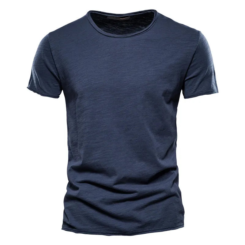 Blød og Let Herre T-Shirt til Sommer
